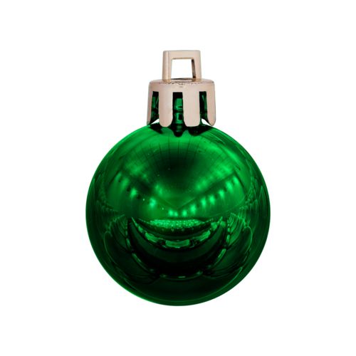 Елочный шар Shiny 6, ver.1, зеленый