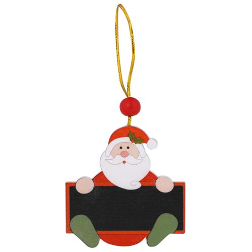 Елочная игрушка Message, с изображением Деда Мороза