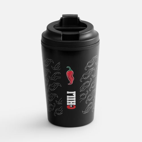 Термостакан Kuppi, черный