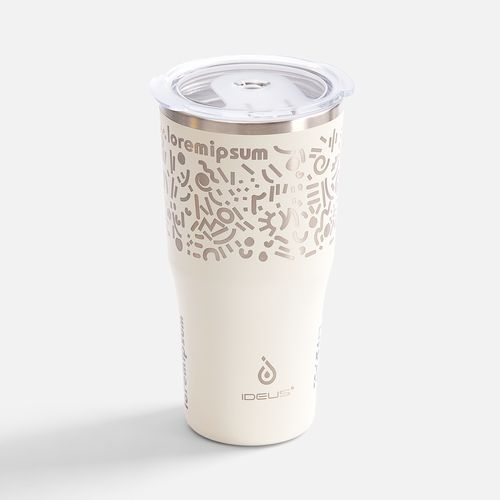 Термостакан Sapporo М, белый (молочный)