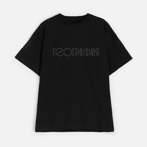 Футболка оверсайз унисекс Sinkopa, черная