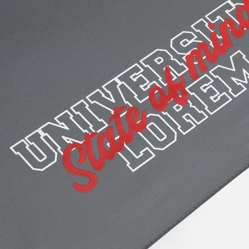 Зонт складной Brellix, серый