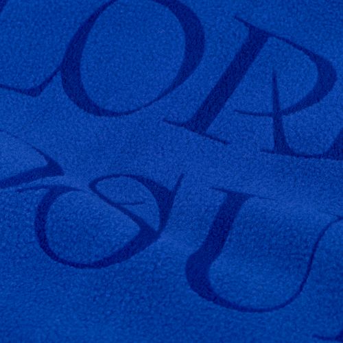 Анорак флисовый унисекс Fliska, ярко-синий