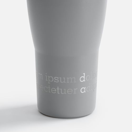 Термостакан Sapporo без логотипа, серый