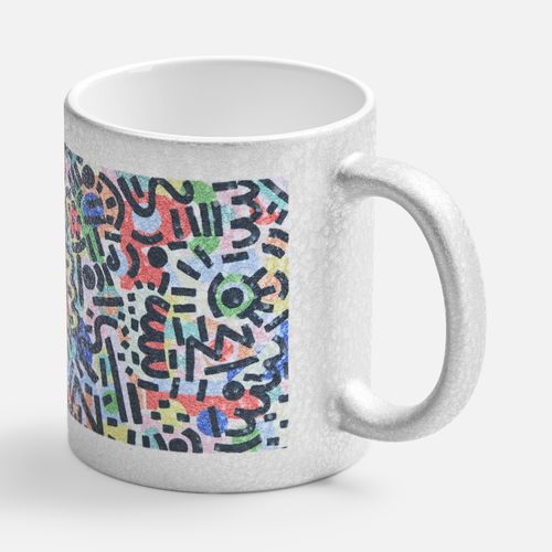 Кружка для сублимационной печати Sagredo, серебристая