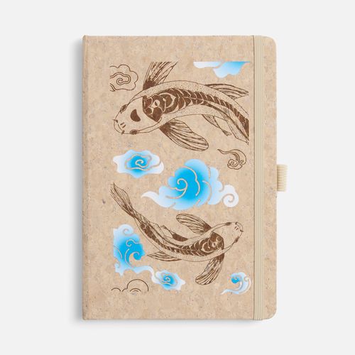 Блокнот Cork County, белый