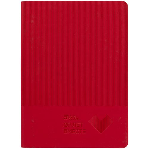 Ежедневник Vale New, недатированный, красный