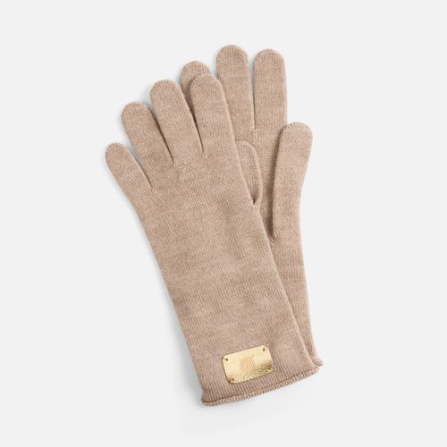 Перчатки Alpine, удлиненные, бежевые