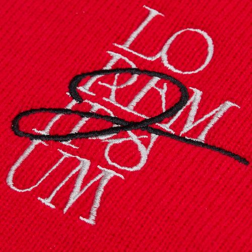 Шарф Urban Flow, красный