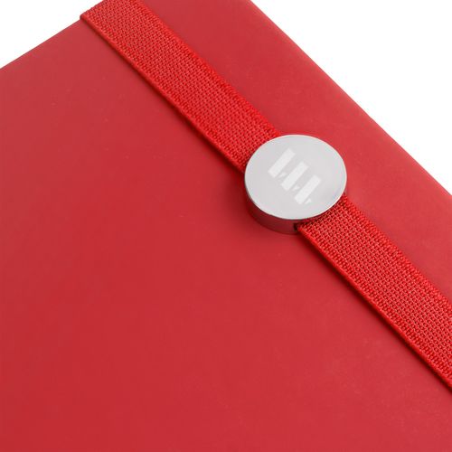 Ежедневник Favor Metal, недатированный, красный