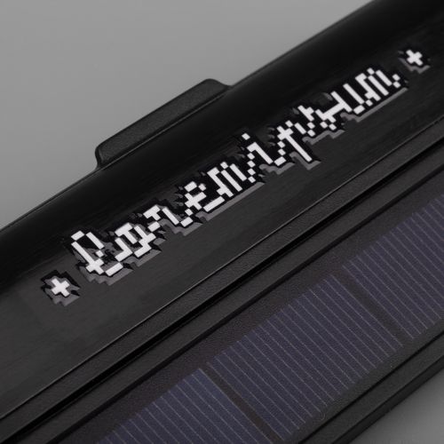 Парковочная визитка Litera Solar, черная