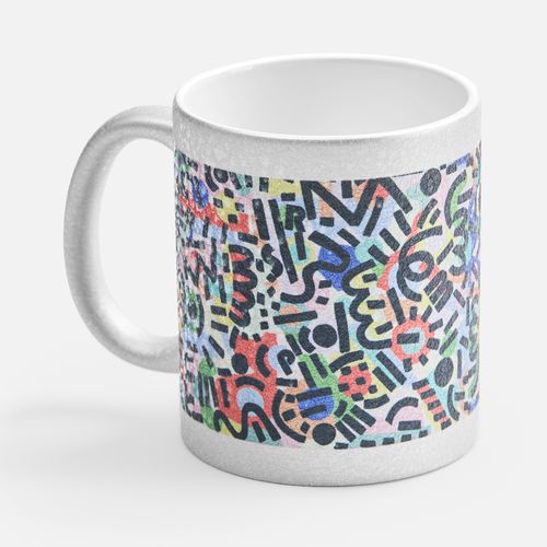 Кружка для сублимационной печати Sagredo, серебристая