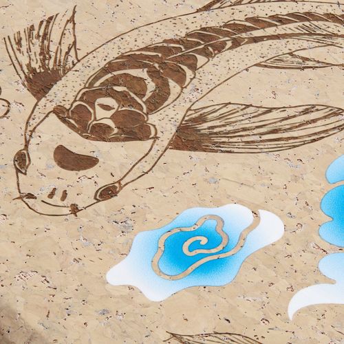 Блокнот Cork County, белый