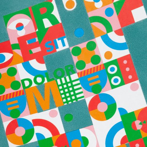 Блокнот Luba, бирюзовый