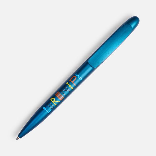 Ручка шариковая Moor Silver, синий металлик