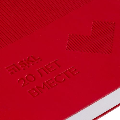 Ежедневник Vale New, недатированный, красный