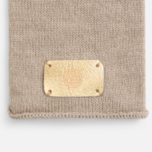 Перчатки Alpine, удлиненные, бежевые