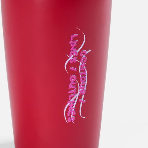 Термостакан с двумя поильниками Duetta, красный