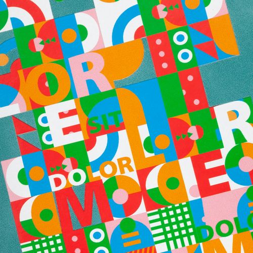 Блокнот Luba, бирюзовый