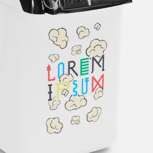 Машина для приготовления попкорна Crisp Twist, белая