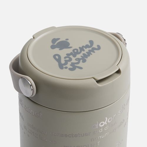 Термос для еды Tabenodo, серый