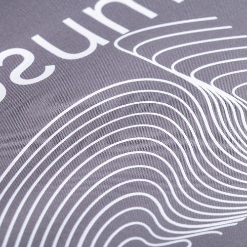 Складной зонт Dome Double с двойным куполом, серый