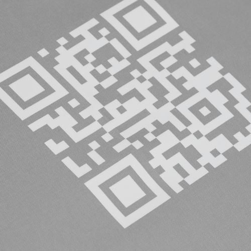 Зонт складной Hard Work с проявляющимся рисунком, серый