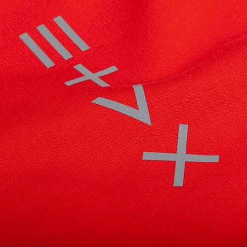 Футболка оверсайз с двойным рукавом Kosmos, красная