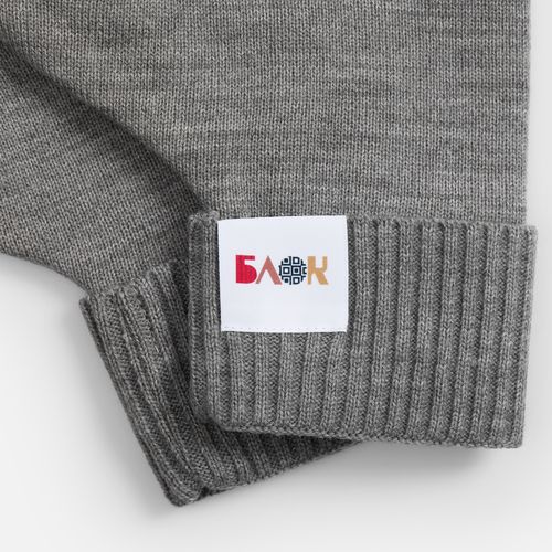 Варежки Yong, серые