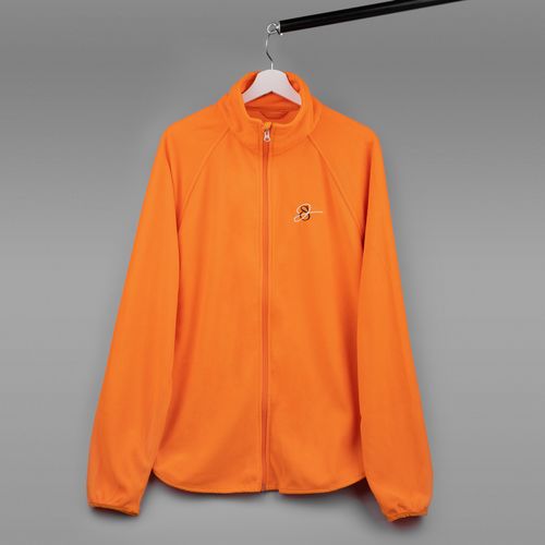 Куртка флисовая унисекс Fliska, оранжевая