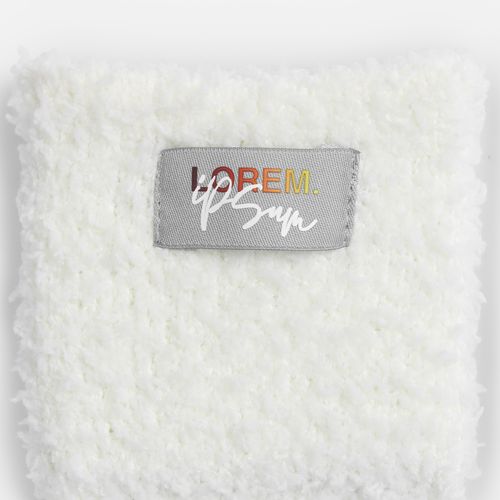 Лейбл тканевый Epsilon, XXS, серый