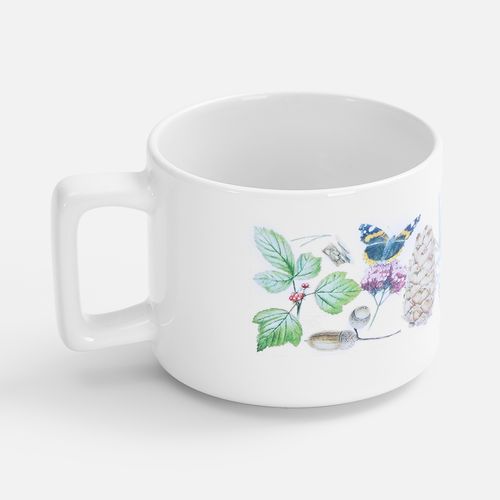 Чашка для сублимационной печати Jumbo, белая