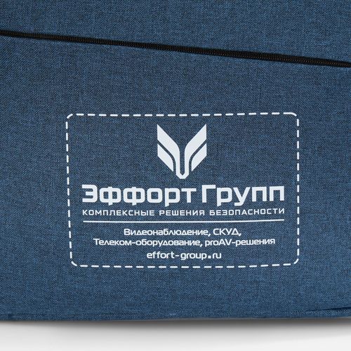 Сумка для ноутбука The First, синяя