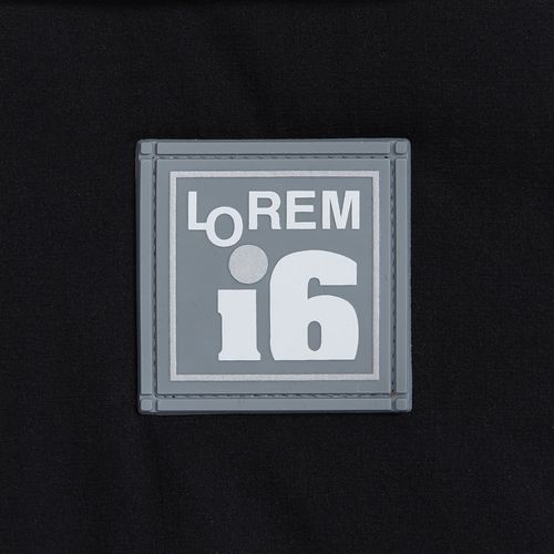 Лейбл из ПВХ Dzeta, L, серый