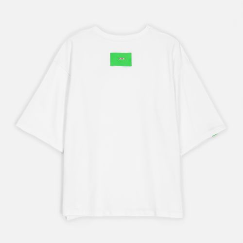 Футболка унисекс оверсайз Street Vibes, молочно-белая