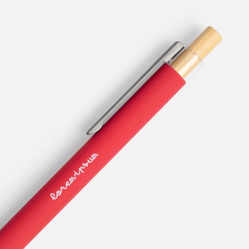 Ручка шариковая Bambink в подарочной упаковке, красная