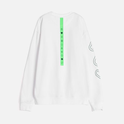 Свитшот унисекс Columbia, белый