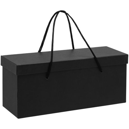 Коробка с веревочными ручками Packardi, черная