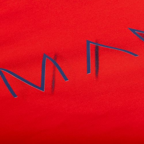 Футболка оверсайз унисекс Kosmos 2.0, красная