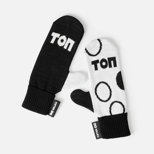 Варежки на заказ Mani, полушерсть