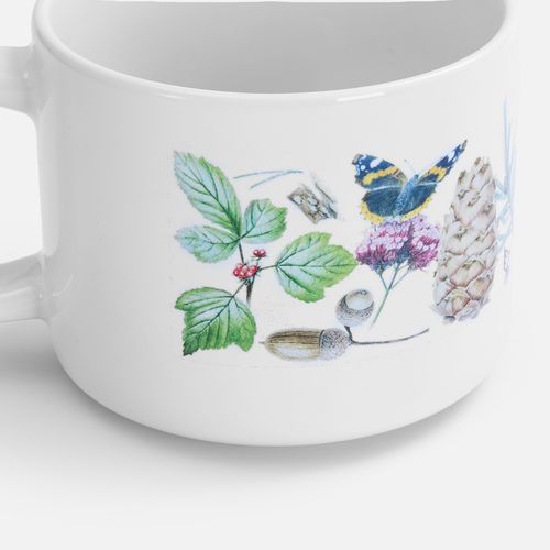 Чашка для сублимационной печати Jumbo, белая