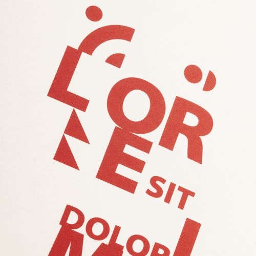 Блокнот Luba, красный