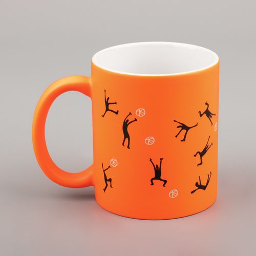 Кружка Colorido, оранжевый неон