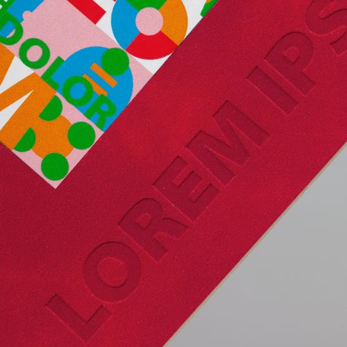 Блокнот Luba, красный