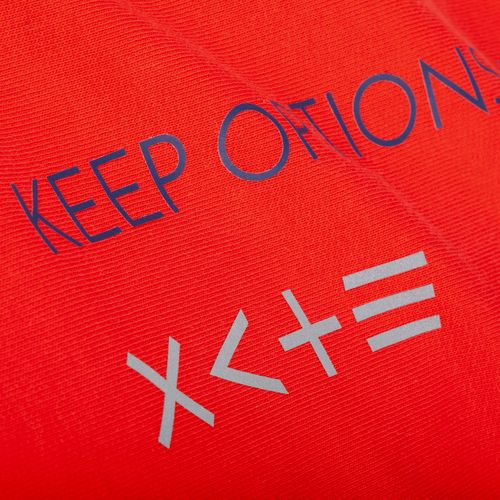 Свитшот унисекс Kosmos 2.0, красный