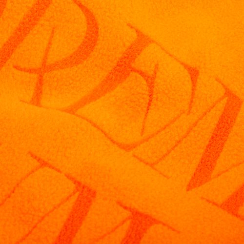 Куртка флисовая унисекс Fliska, оранжевая