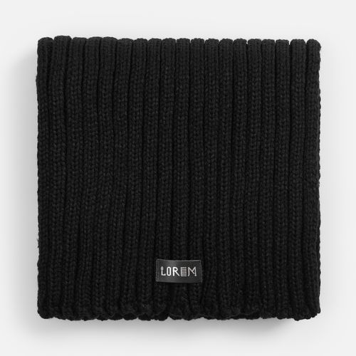 Лейбл кожаный Pasek, XS, черный