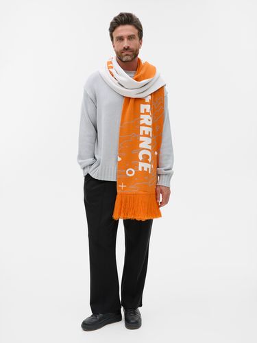 Шарф Tricksy Classic Net, XL на заказ, акрил