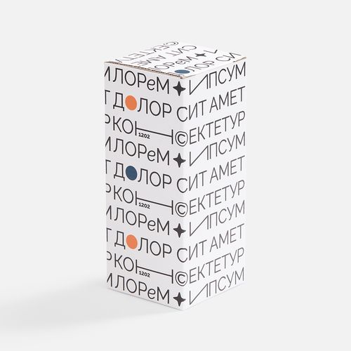 Коробка с полноцветной печатью для термостакана Forma