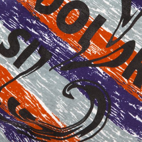 Футболка мужская Rayet двусторонняя, оранжевая с фиолетовым